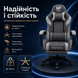 Ігрове крісло TR 180 Сірий TR 180 Сірий фото 2