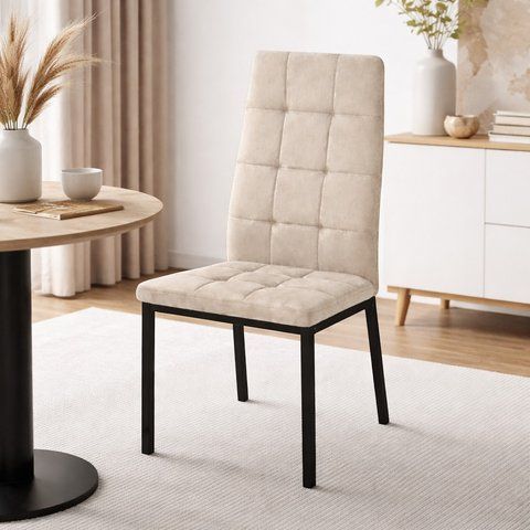 Стілець Loft 120 Велюр Бежевий Loft 120 Бежевий фото